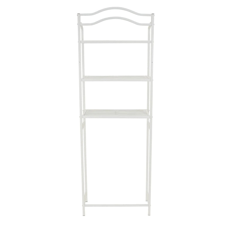 Étagère de rangement de salle de bain 3 niveaux en métal pour toilettes Household Essentials - 11,6L x 23,5l x 65,5H