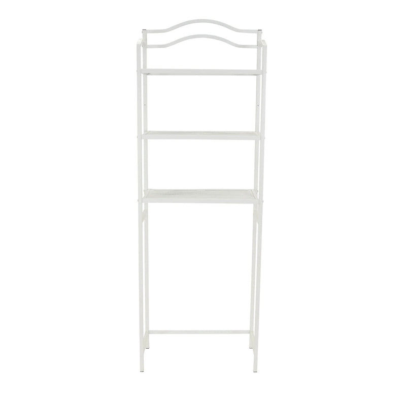 Étagère de rangement de salle de bain 3 niveaux en métal pour toilettes Household Essentials - 11,6L x 23,5l x 65,5H