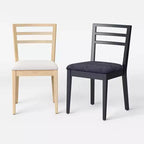 Set o2 Ladder Back Dining Chair with Padded Seat - Room Essentials