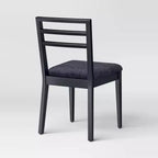 Lot de 2 chaises de salle à manger à barreaux avec assise rembourrée - Room Essentials