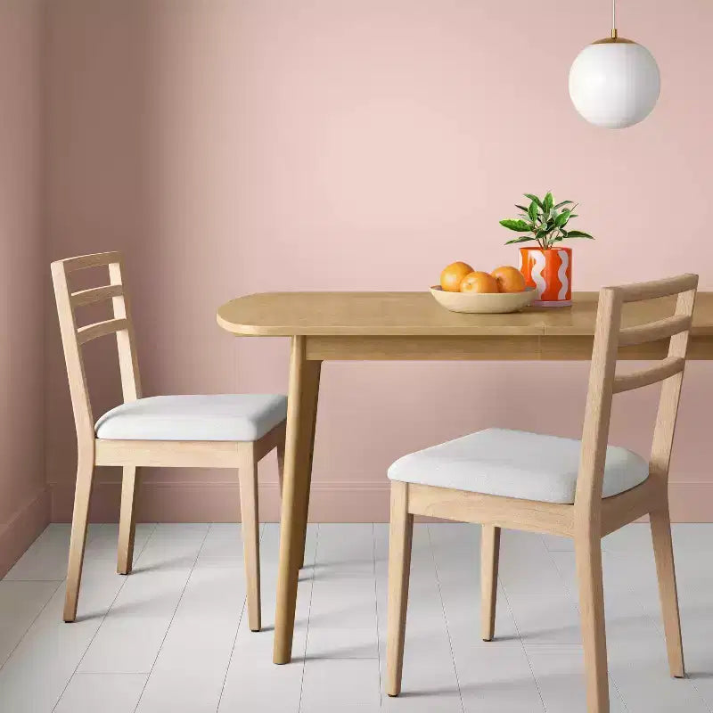 Lot de 2 chaises de salle à manger à barreaux avec assise rembourrée - Room Essentials