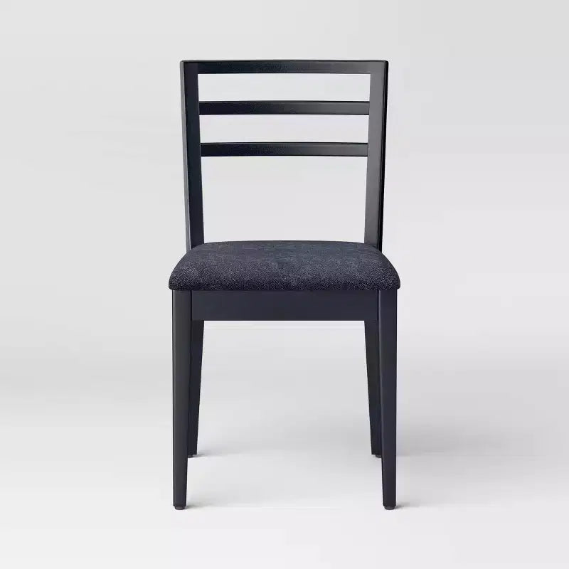 Lot de 2 chaises de salle à manger à barreaux avec assise rembourrée - Room Essentials