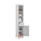  Tall Bathroom Cabinet with Storage Cabinet, Drawer, Shelves