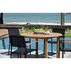 Ensemble repas de jardin rond 5 pièces LifestyleGarden