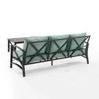 Ensemble de canapés d'extérieur 2 pièces Kaplan Crosley - 79 L x 65 P x 32 H