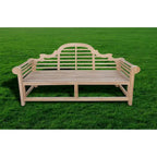 Banc d'extérieur en bois de teck Marlborough Seven Seas Teak, 1,8 m