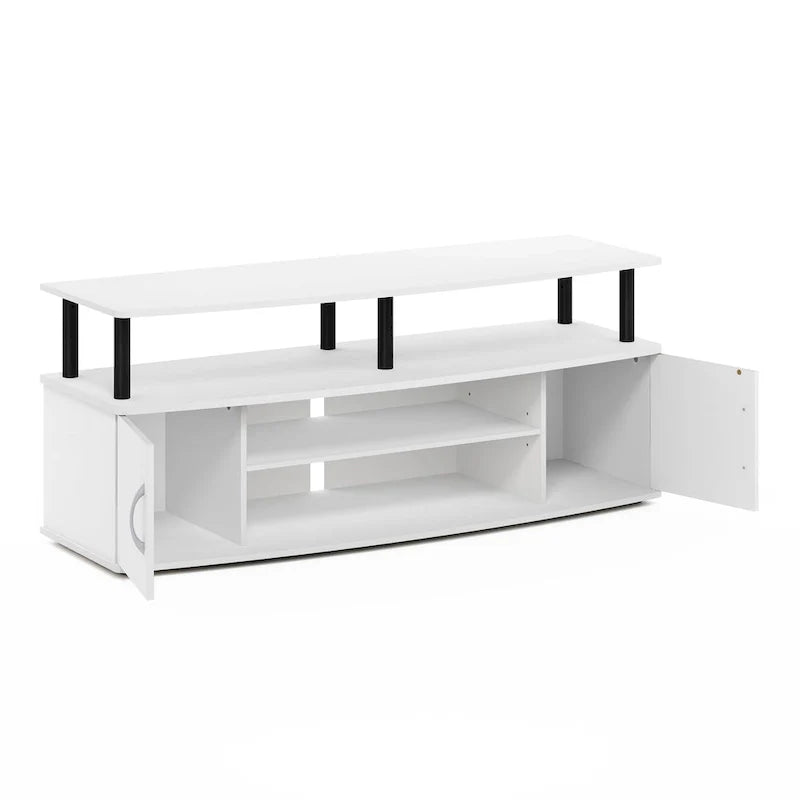 Meuble TV grand format Furinno JAYA pour téléviseurs jusqu'à 55 pouces