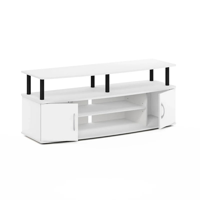 Meuble TV grand format Furinno JAYA pour téléviseurs jusqu'à 55 pouces