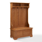 Meuble d'entrée en chêne - 40 L x 18,5 P x 64,25 H