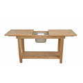 Nautilus Console Table w/ SS Container