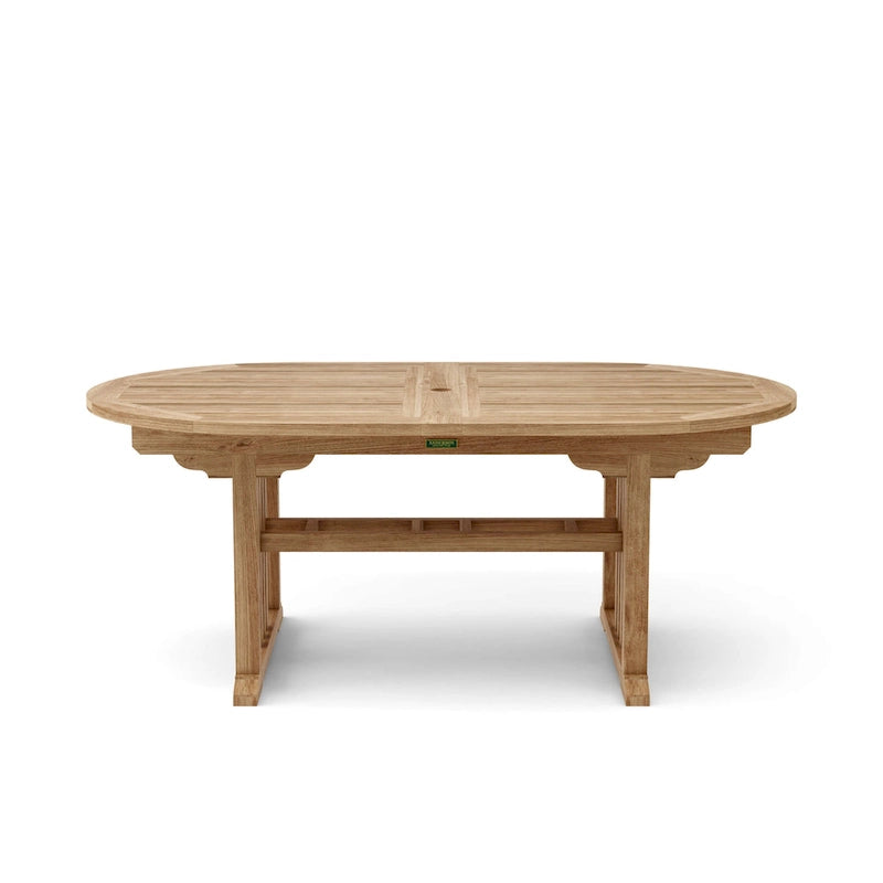 Table ovale Sahara 106 double extension