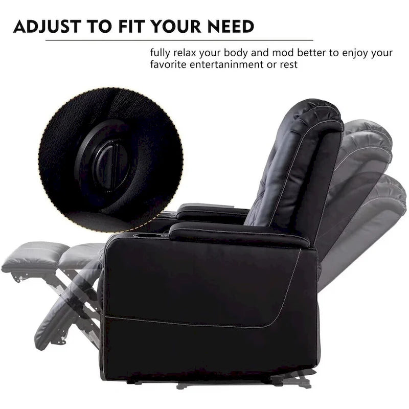 Fauteuil inclinable multiposition motorisé de cinéma maison Ebello