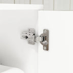 Meuble de rangement WC double porte - 80x180 cm