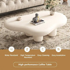 48,5 Table Basse Moderne Forme Nuage 4 Pieds