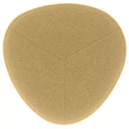 Pouf WyndenHall 18 Brea contemporain irrégulier
