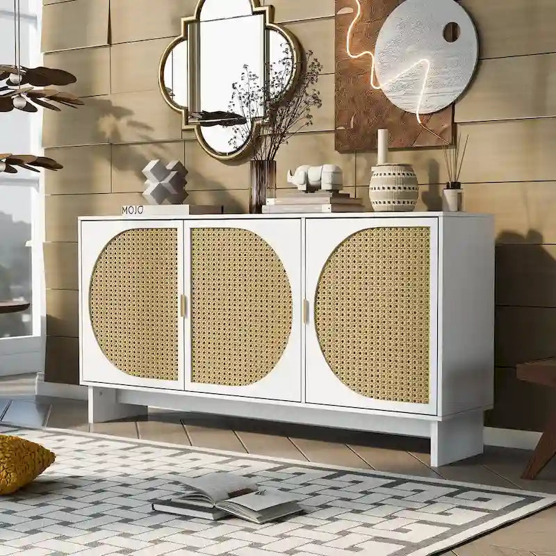 Armoire de rangement avec étagères réglables