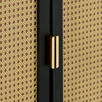 Armoire de rangement avec étagères réglables