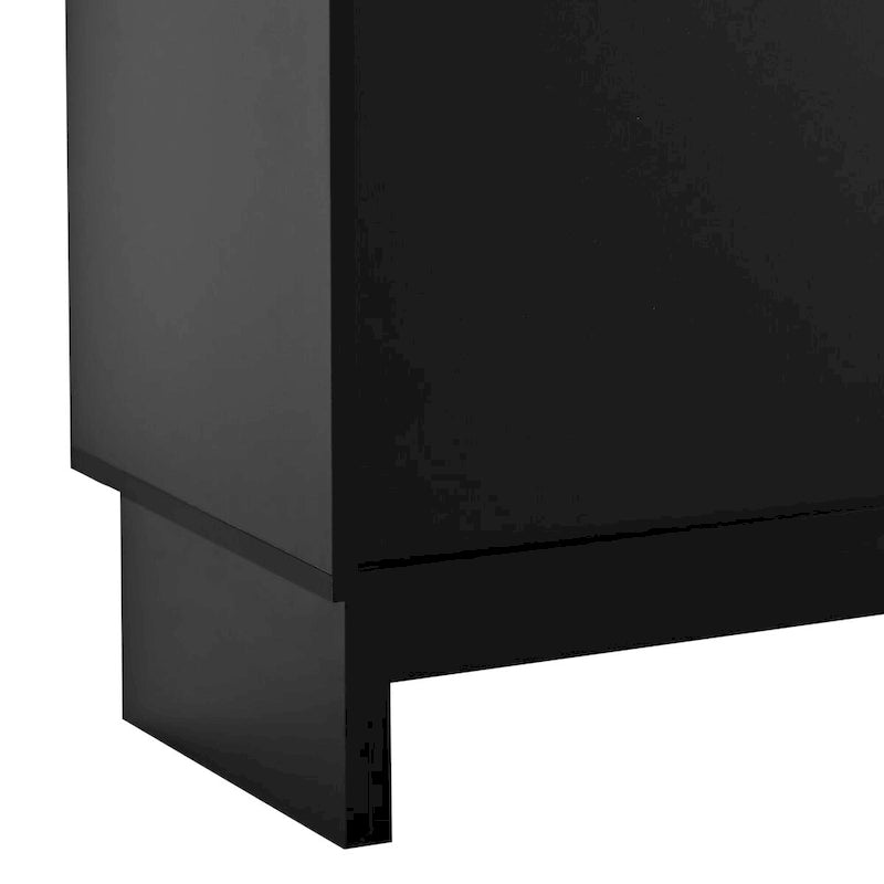 Armoire de rangement avec étagères réglables