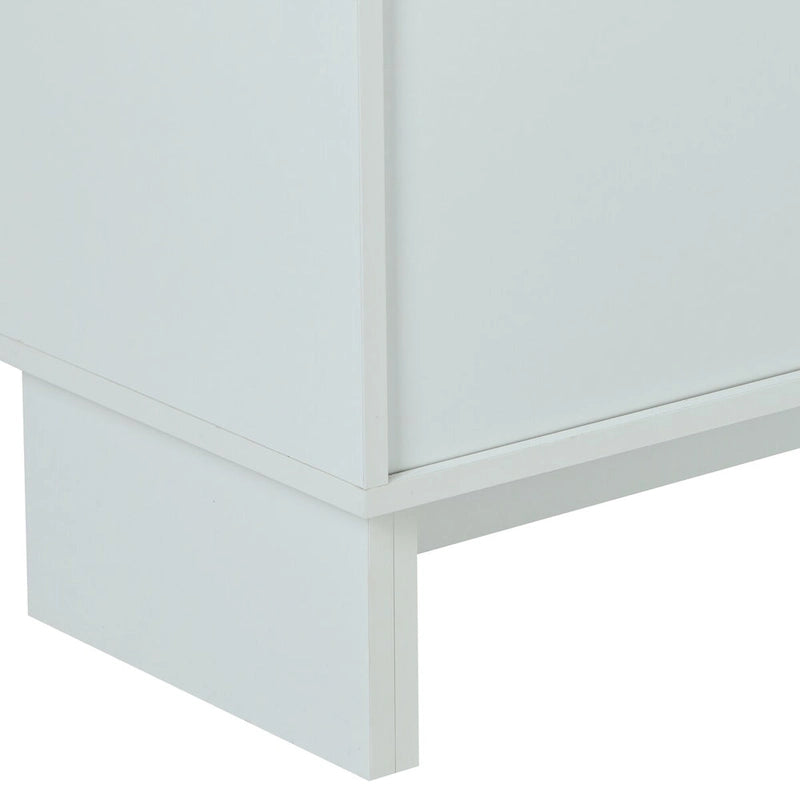 Armoire de rangement avec étagères réglables