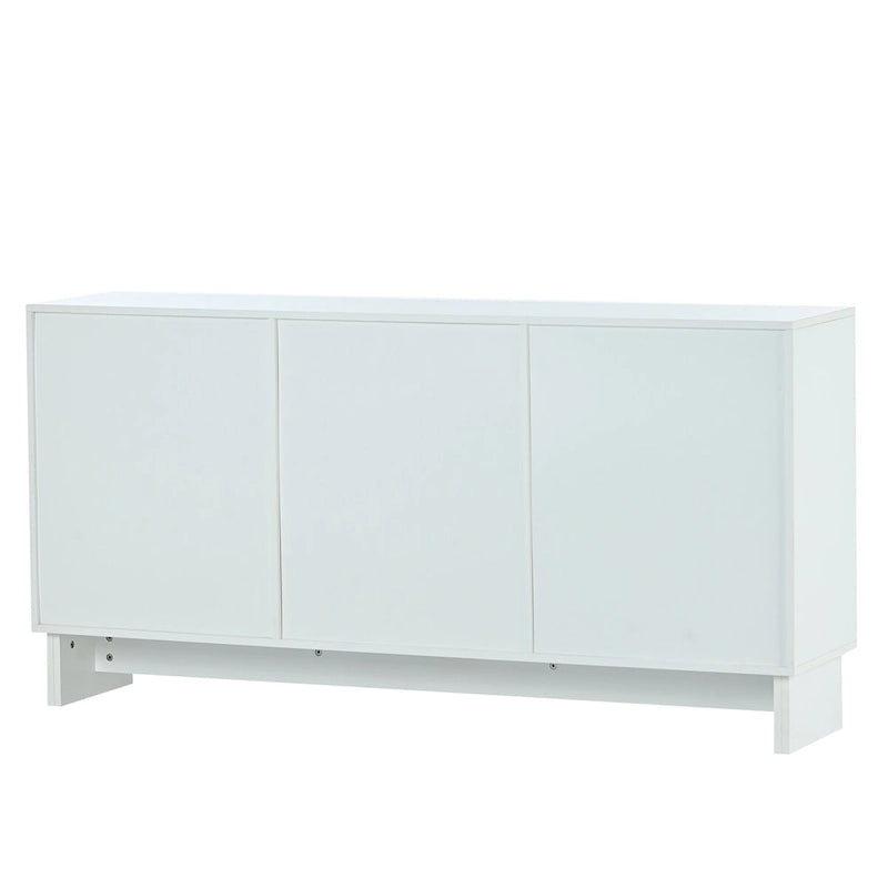 Armoire de rangement avec étagères réglables