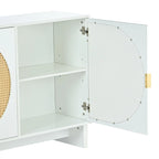 Armoire de rangement avec étagères réglables