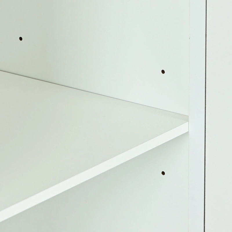 Armoire de rangement avec étagères réglables