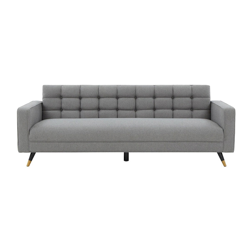 Canapé capitonné Domna SAFAVIEH Couture - 85 po L x 33 po P x 90 po H - 85Lx33Px30H