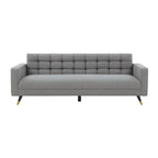 Canapé capitonné Domna SAFAVIEH Couture - 85 po L x 33 po P x 90 po H - 85Lx33Px30H