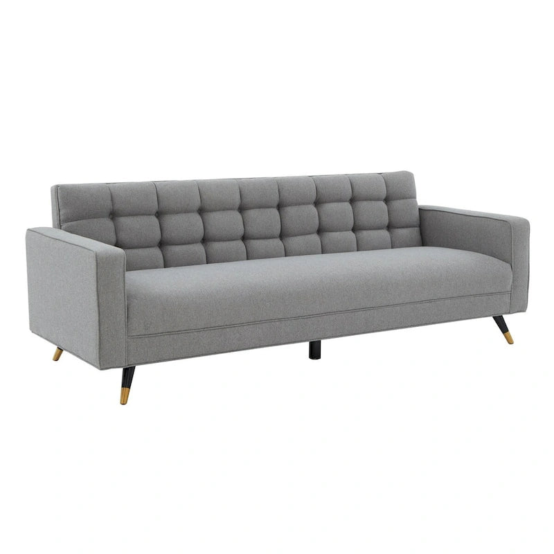 Canapé capitonné Domna SAFAVIEH Couture - 85 po L x 33 po P x 90 po H - 85Lx33Px30H