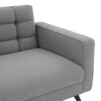 Canapé capitonné Domna SAFAVIEH Couture - 85 po L x 33 po P x 90 po H - 85Lx33Px30H