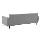 Canapé capitonné Domna SAFAVIEH Couture - 85 po L x 33 po P x 90 po H - 85Lx33Px30H