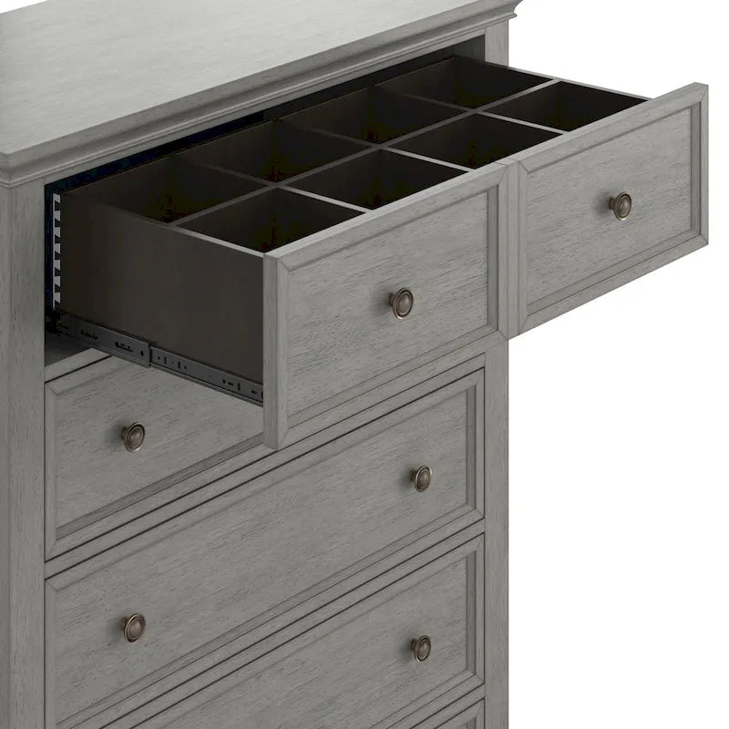 Commode modulaire Ediline à 5 tiroirs en bois par iNSPIRE Q Classic
