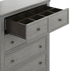 Commode modulaire Ediline à 5 tiroirs en bois par iNSPIRE Q Classic