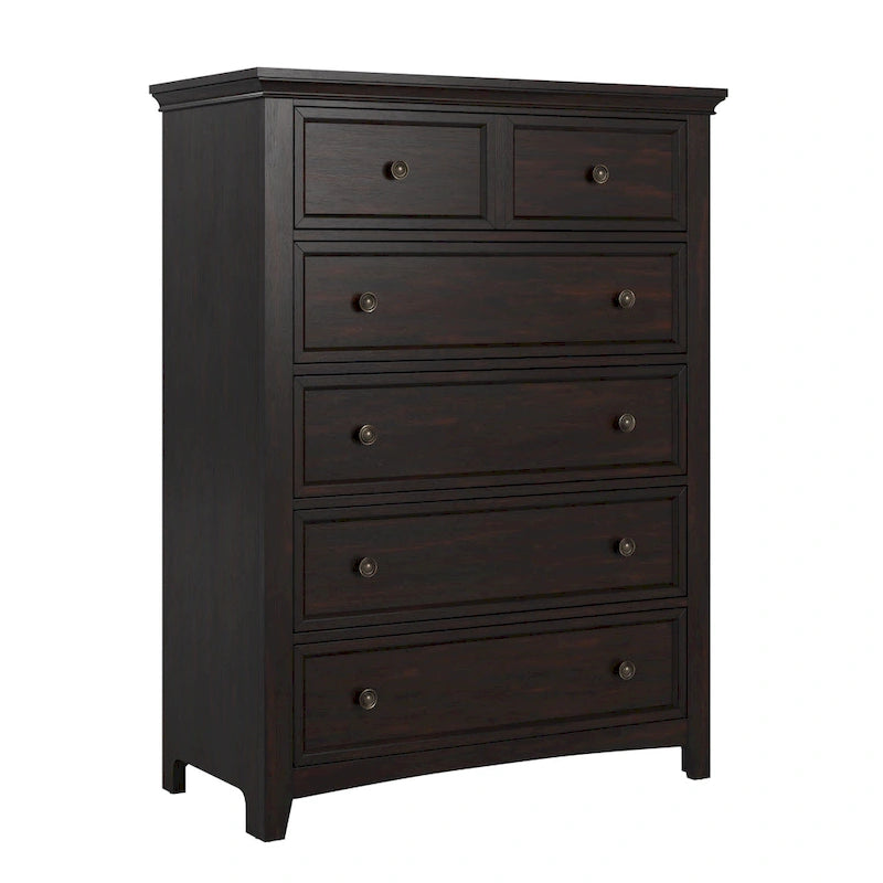 Commode modulaire Ediline à 5 tiroirs en bois par iNSPIRE Q Classic