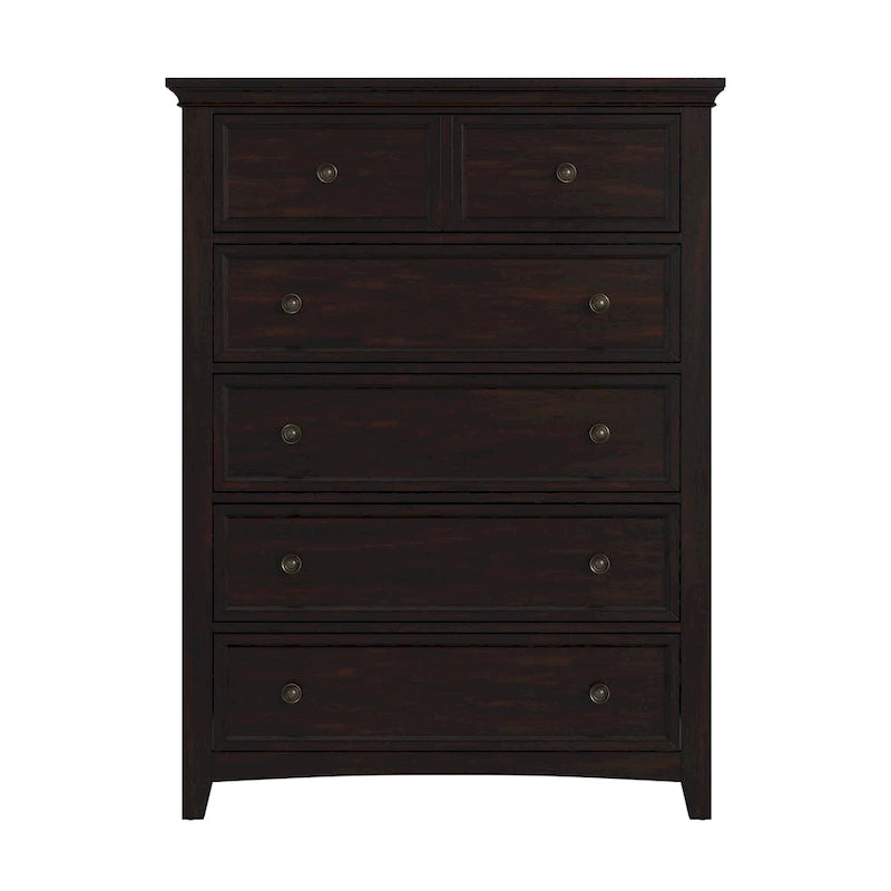 Commode modulaire Ediline à 5 tiroirs en bois par iNSPIRE Q Classic