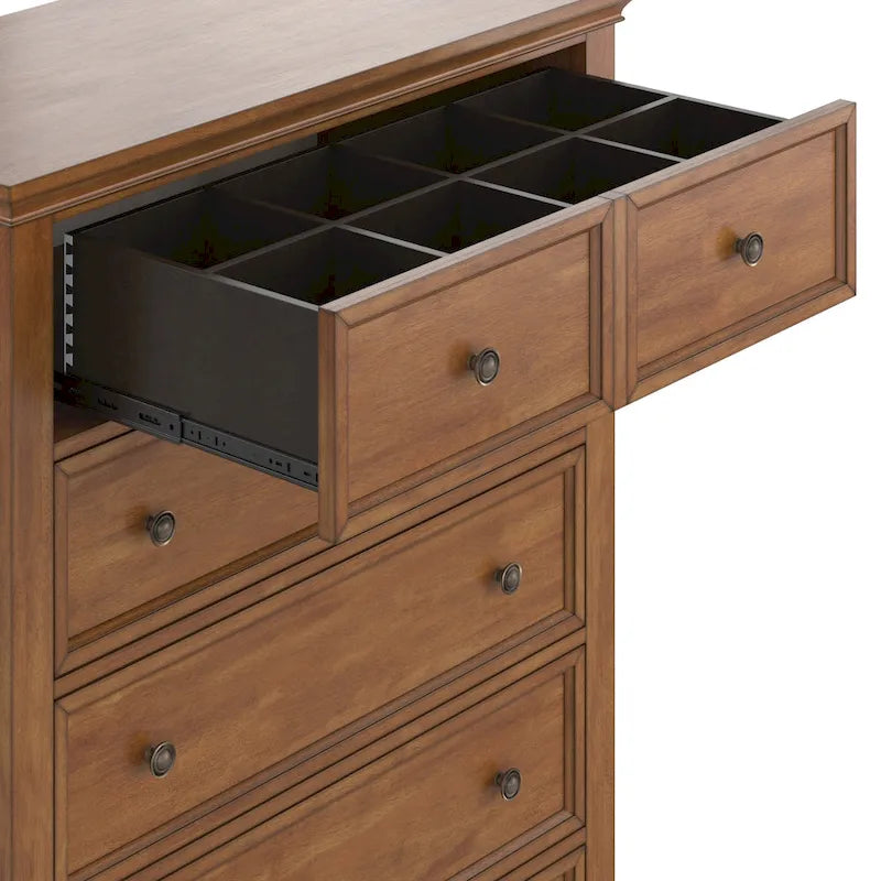Commode modulaire Ediline à 5 tiroirs en bois par iNSPIRE Q Classic
