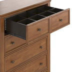 Commode modulaire Ediline à 5 tiroirs en bois par iNSPIRE Q Classic
