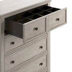 Commode modulaire Ediline à 5 tiroirs en bois par iNSPIRE Q Classic