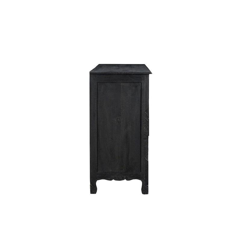 Commode Florence en bois sculpté à 7 tiroirs