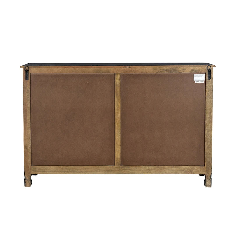 Commode Florence en bois sculpté à 7 tiroirs