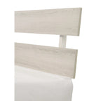 Ensemble de chambre à coucher Annis 6 pièces, plateforme blanche