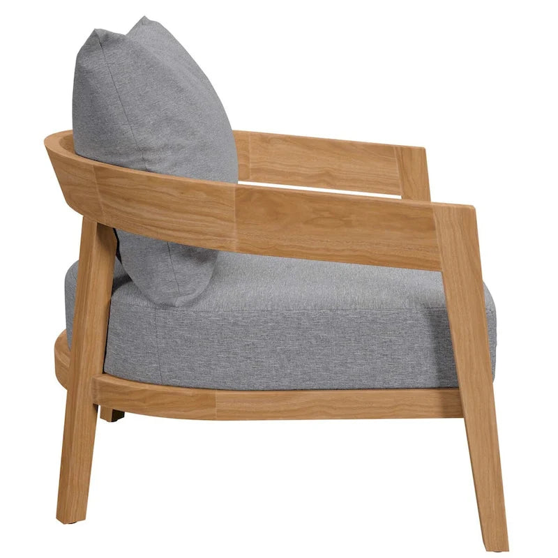 Fauteuil d'extérieur en teck Brisbane