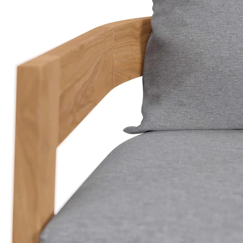 Fauteuil d'extérieur en teck Brisbane