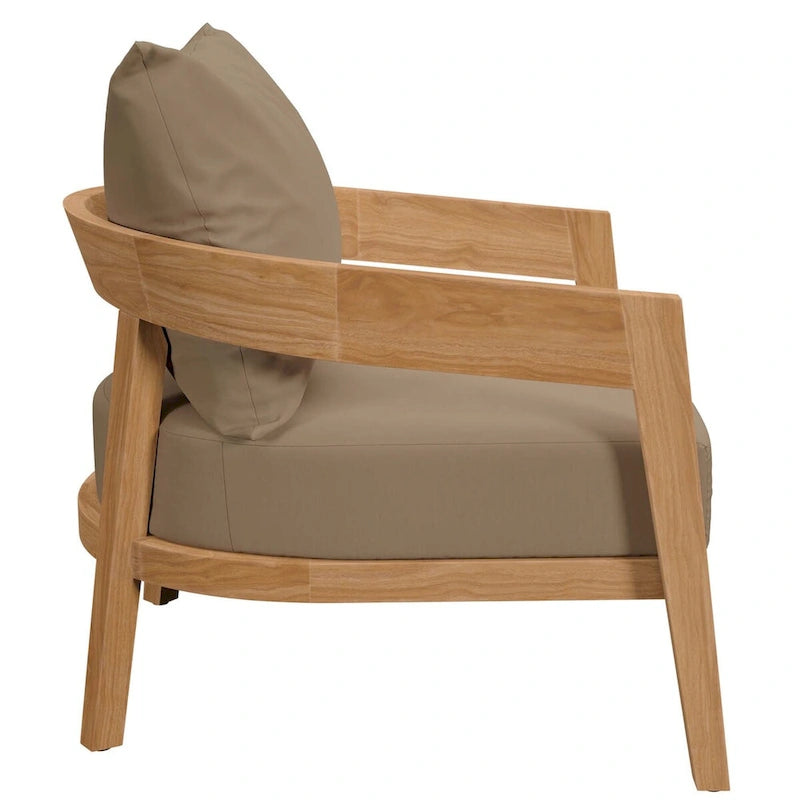 Fauteuil d'extérieur en teck Brisbane