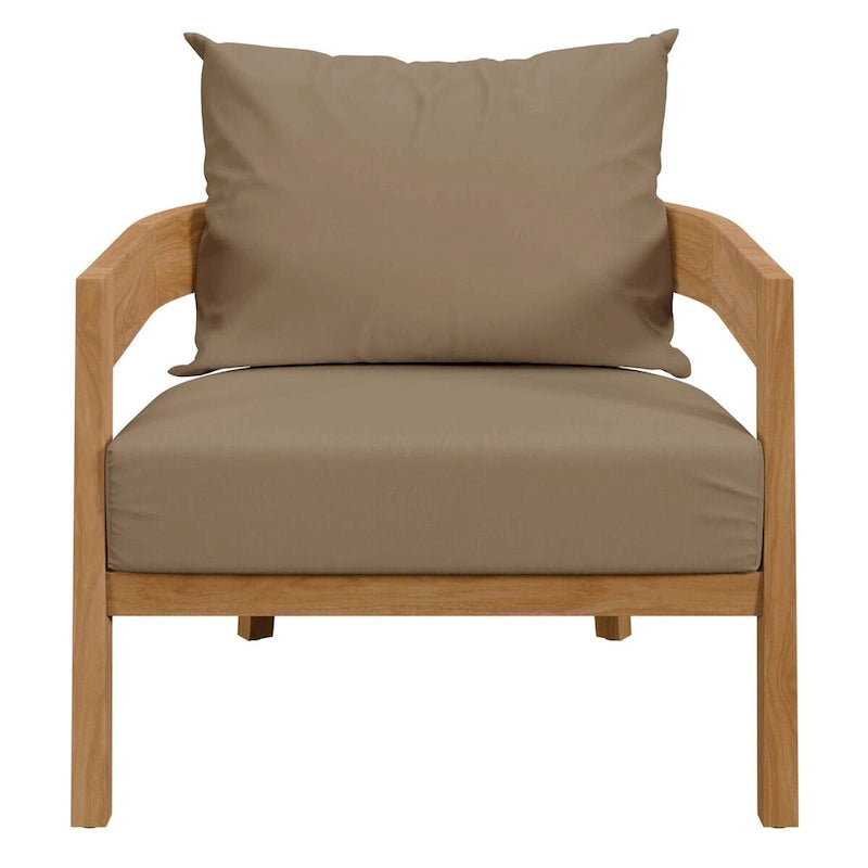 Fauteuil d'extérieur en teck Brisbane