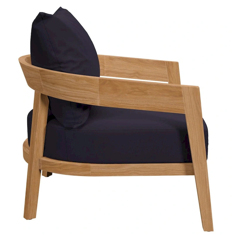 Fauteuil d'extérieur en teck Brisbane