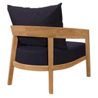 Fauteuil d'extérieur en teck Brisbane