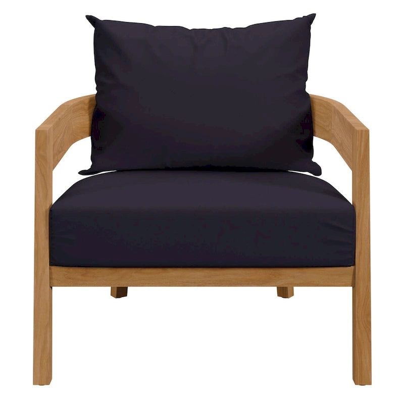 Fauteuil d'extérieur en teck Brisbane