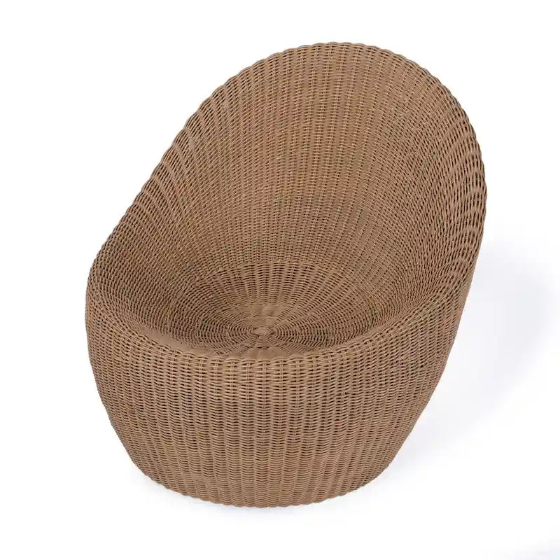 Fauteuil Nid en Rotin d'Extérieur Delmar