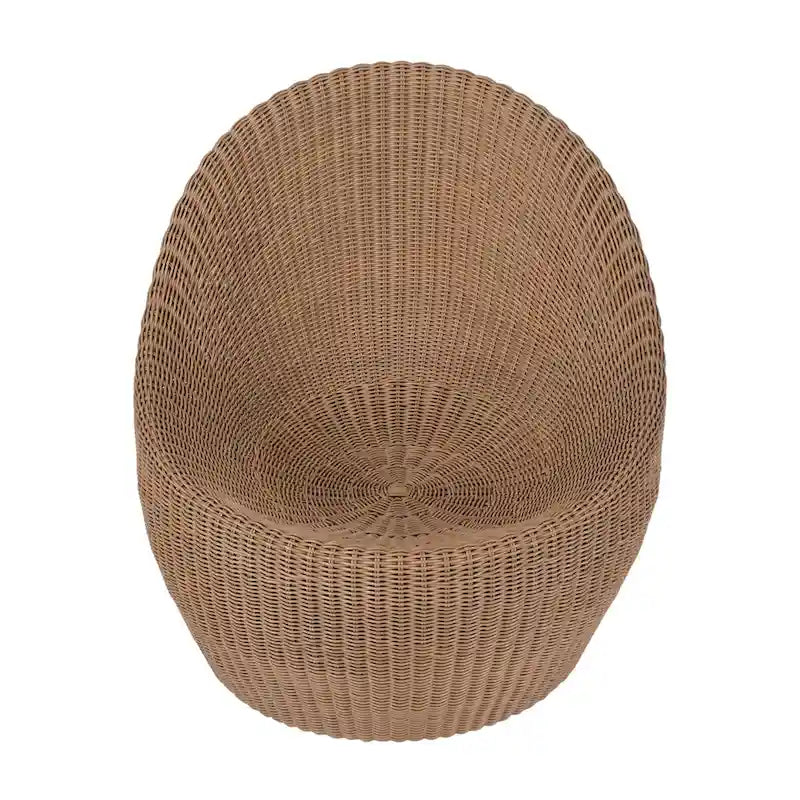 Fauteuil Nid en Rotin d'Extérieur Delmar